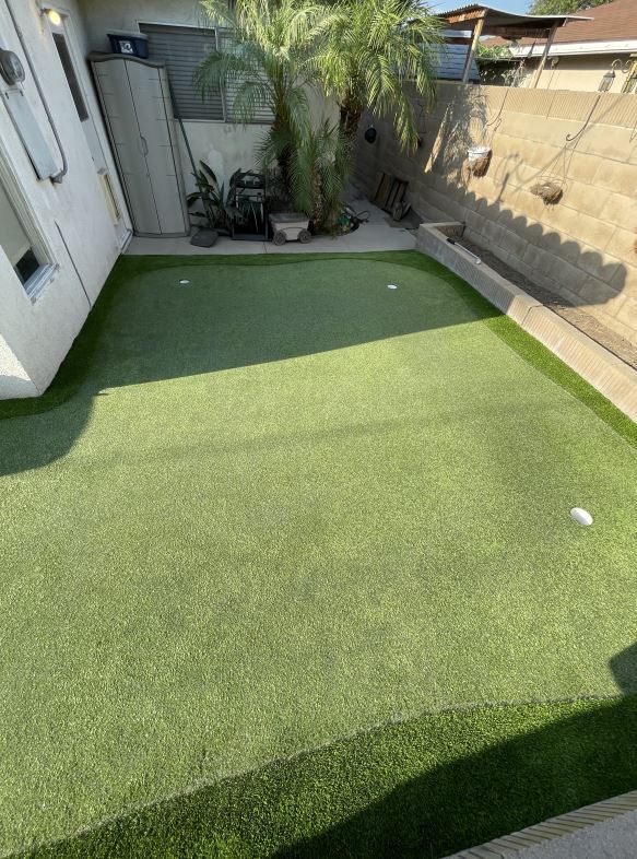 Putting Green + Retaining Walls — Los Angeles, CA
